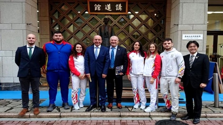 Lotul României de Judo a sărbătorit Ziua Națională în Japonia 
